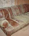 furniture in a Simi Valley basement destroyed by mold and dust mites