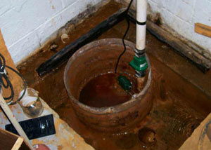 Extreme clogging and rust in a Port Hueneme sump pump system