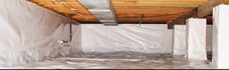 an encapsulated crawl space system in Moorpark