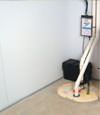 basement wall product and vapor barrier for Santa Barbara wet basements
