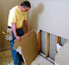 drywall repair installed in 
