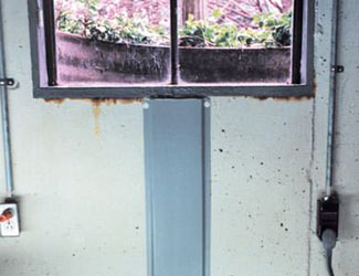 Repaired waterproofed basement window leak in Carpinteria